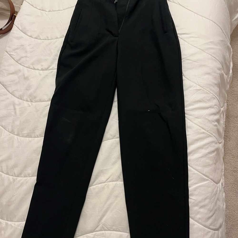 Zara Sleek Black Trousers